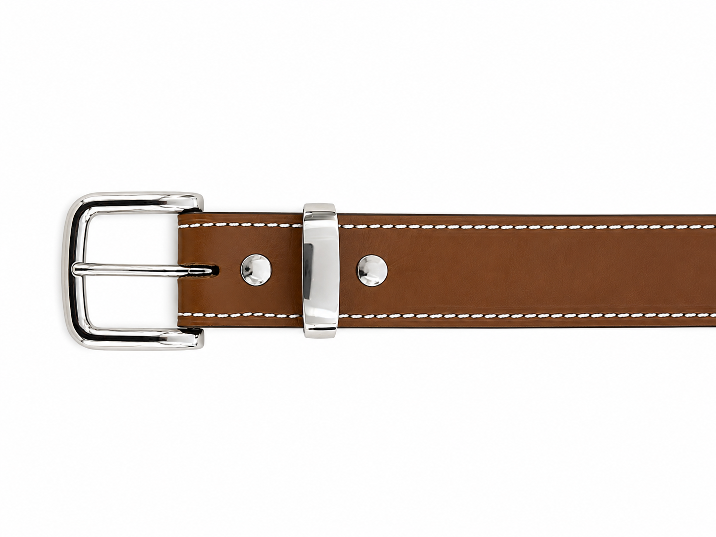 Eastern Edge Plain Leather Belt — Men's