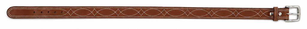 Eastern Edge Gunslinger Leather Belt — Men's