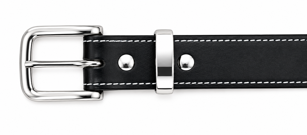 Eastern Edge Plain Leather Belt — Men's