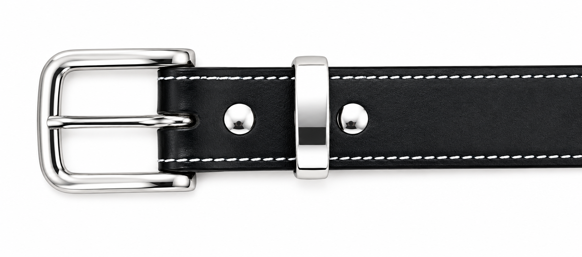 Eastern Edge Plain Leather Belt — Men's