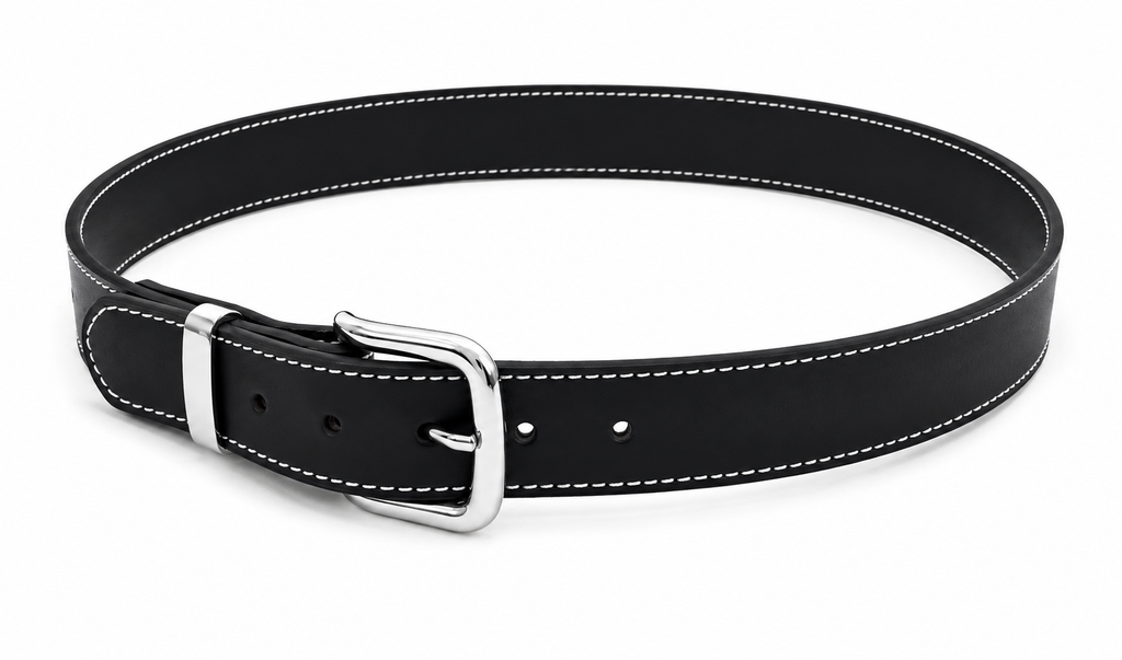 Eastern Edge Plain Leather Belt — Men's