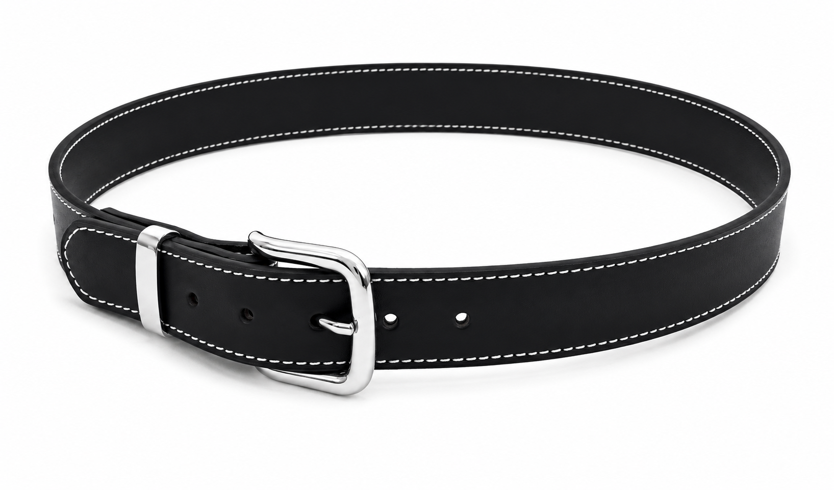 Eastern Edge Plain Leather Belt — Men's